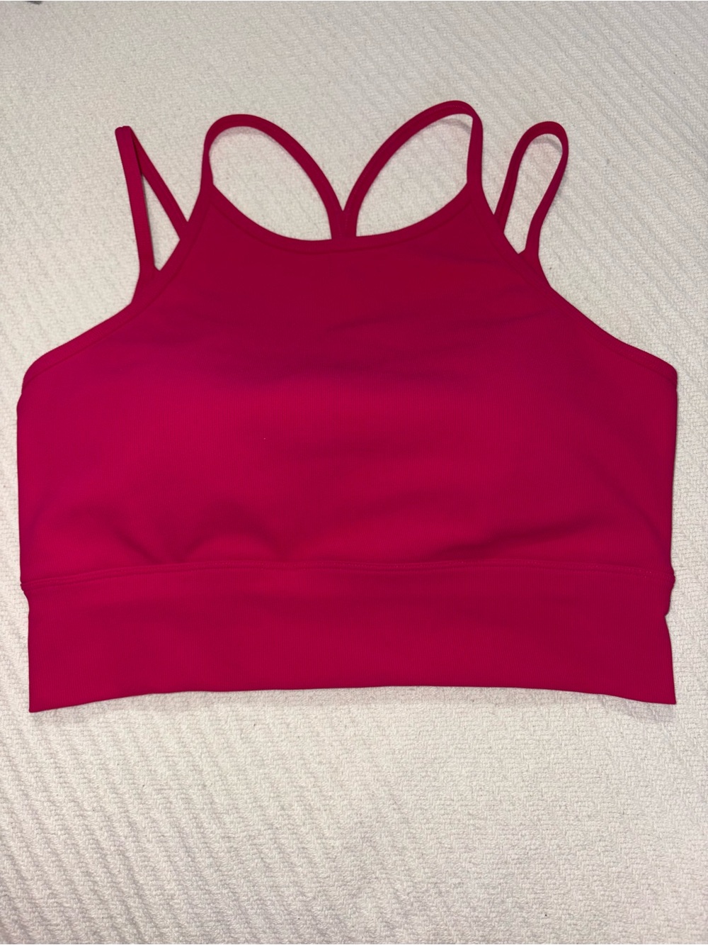 CALIA by Carrie Underwood Hot Pink Strappy Sports Bralette